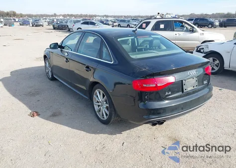 2015 Audi A4 2.0T Premium from USA, damaged, VIN WAUFFAFL7FN039810